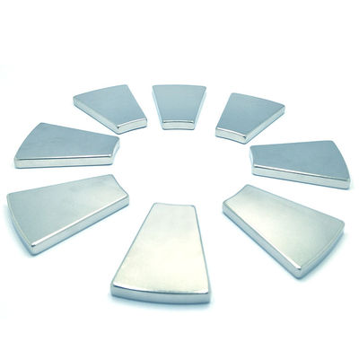 Custom Neodymium Permanent Wedge Tapered Magnet with /-0.05mm Tolerance and Size