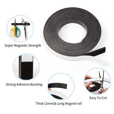 Flexible Strip Magnets with 3M Adhesive Top-Notch Signage and Display Solution