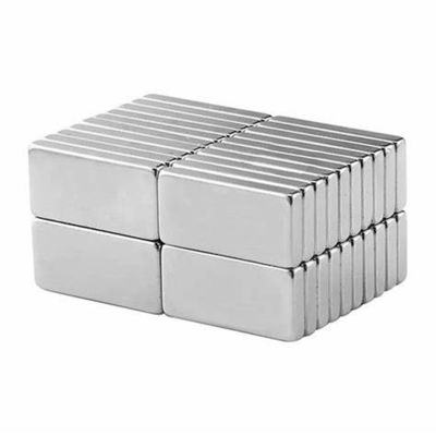 Max Working Temperature 80°C N52 Neodymium Magnets with Ni Coating 50 x 25 x 15 mm