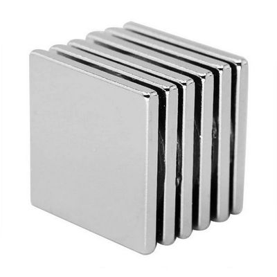 Max Working Temperature 80°C N52 Neodymium Magnets with Ni Coating 50 x 25 x 15 mm