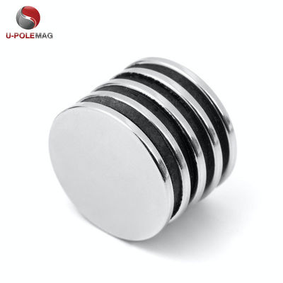 High Power Permanent 16mm Neodymium Disc Magnet with Ring Magnet Shape and Tolerance