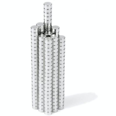 Permanent N52 Small Disc Shaped Neodymium Magnet 4mmx2mm for Industrial Applications