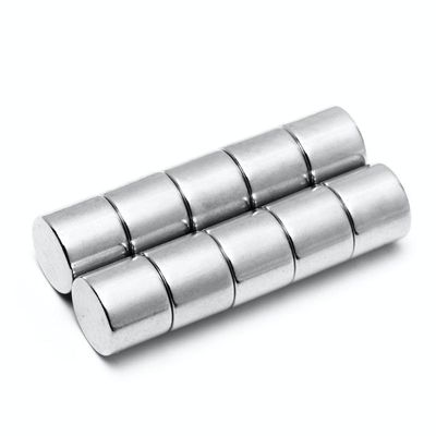 High Strength 12mm N52 Neodymium Magnet Disc in Block Shape with Black Epoxy Coating