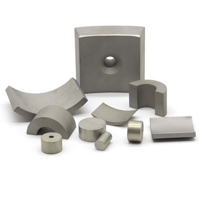 Custom Small Round Sintered Smco Magnet Glod Coated Ring with Rare Earth Composite