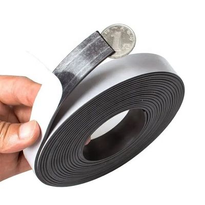 Flexible Rubber Magnetic Tape for AGV Guiding 50mm N/S Pole Isotropic/Anisotropic