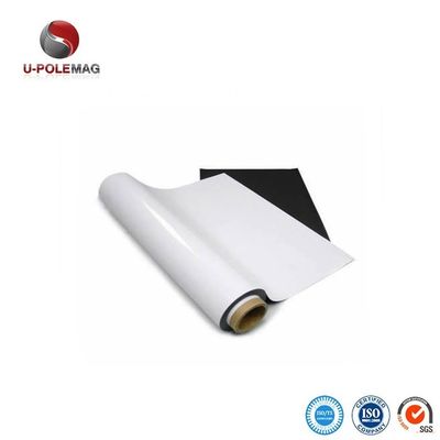 Sample Isotropic Rubber Magnet Flexible Whiteboard Sheet Dry Erase Roll PVC Black Sample