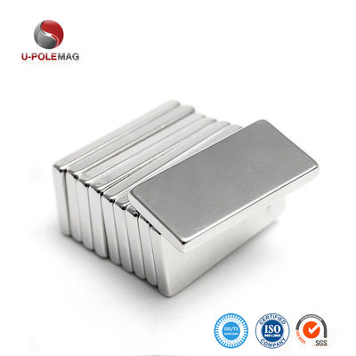 High Precision N52 20x10x5mm Permanent Neodymium Block Magnet Cutting Tolerance ±0.01mm