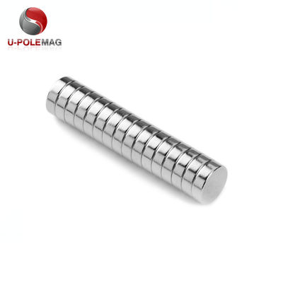 Moulding Neodymium Cylindrical Magnet 10mm x 3mm for Permanent Magnetic Materials