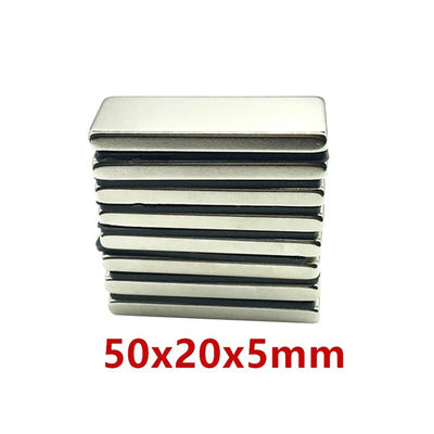 Permanent Neodymium Bar Magnets Rare-Earth NdFeB Magnet Double-Sided 35 x 20 x 5 mm