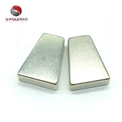 Customized Size N48 Neodymium Trapezoid Magnet for Temperature Vibrator Wind Generator