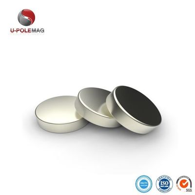 Mini Round Neodymium Disc Magnet D10 N35 N52 Gold Coating for Cutting Efficiency