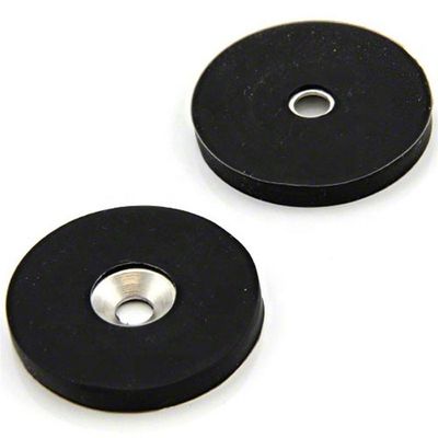 Waterproof Magnetic Base NdFeB Disc Magnet with Rubber Coating and Custom Sizes