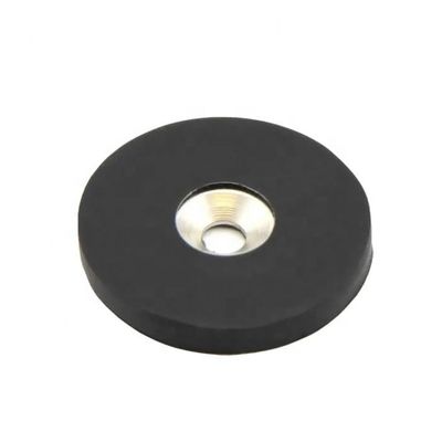Waterproof Magnetic Base NdFeB Disc Magnet with Rubber Coating and Custom Sizes