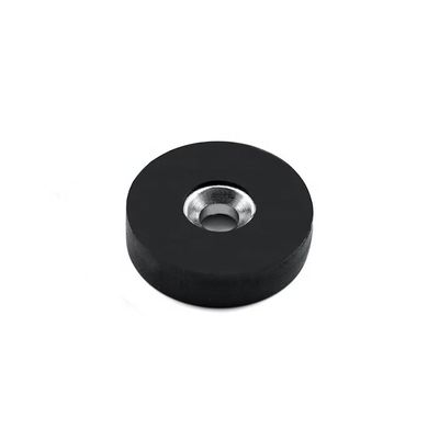 Waterproof Magnetic Base NdFeB Disc Magnet with Rubber Coating and Custom Sizes