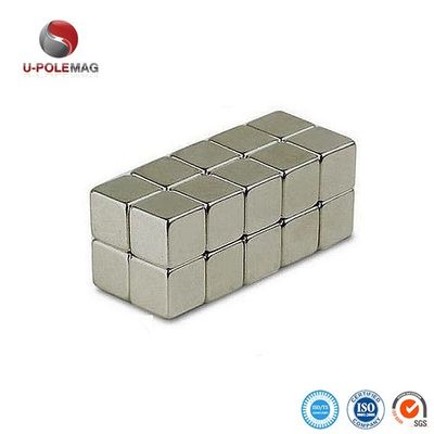 ±1% Tolerance N35 N52 5mm Cube Neodymium Magnet 1.14KG Pull with ISO9001 2000 System