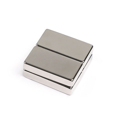Thickness Magnetism Direction N52 Grade NdFeB Block Neodymium Magnet for Industrial