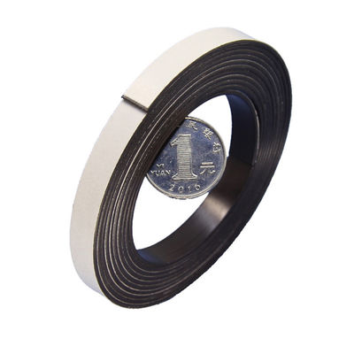Double Side Self Adhesive Flexible Magnetic Rubber Magnet Strip Curtains Custom Packaging