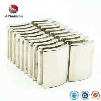 Super Strong Arc Shape Permanent Neodymium Electric Motor Magnet with NiCuNi Coating