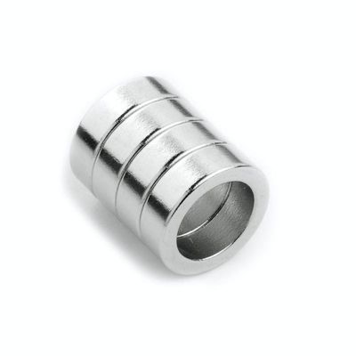 Composite Diametrically Magnetized Ring Magnets with High Magnetization Strength