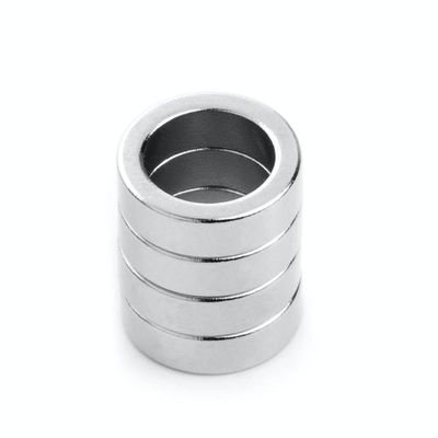 Composite Diametrically Magnetized Ring Magnets with High Magnetization Strength