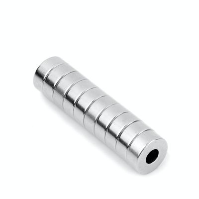 Composite Diametrically Magnetized Ring Magnets with High Magnetization Strength