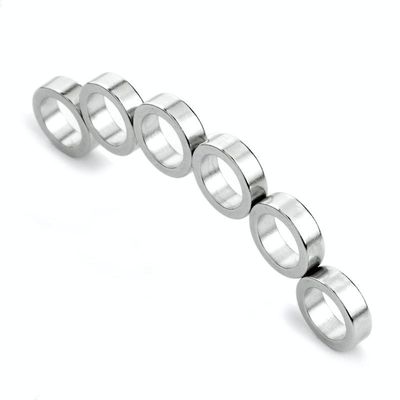 Composite Diametrically Magnetized Ring Magnets with High Magnetization Strength