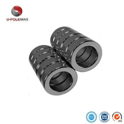 Custom Epoxy Coated Ring Magnet for Cylinder Magnetic Anti-Rust Neodymium Composite