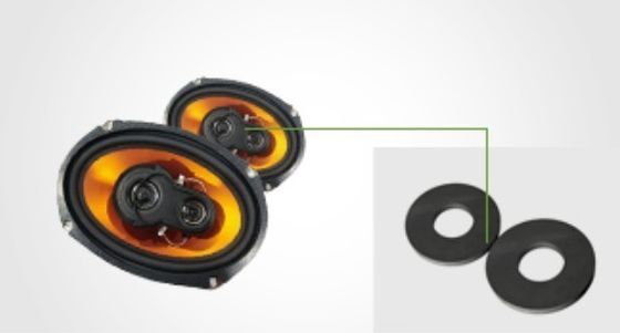 Maximum Working Temperature 250 degrees Y30 Y35 Ceramic Ferrite Magnet Ring for Speaker