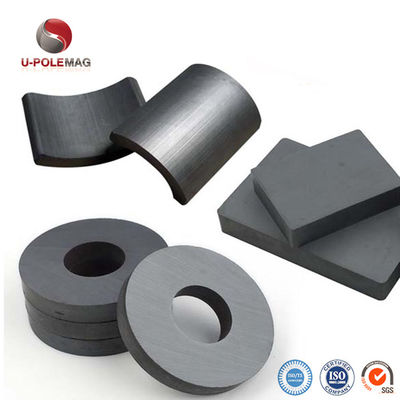 Customizable Black Rectangle Ferrite Magnets with Strong Permanent Industrial Blocks