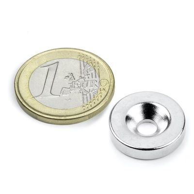 Composite Neodymium Magnet Industrial Strength Round Disc Magnets with Countersunk Hole