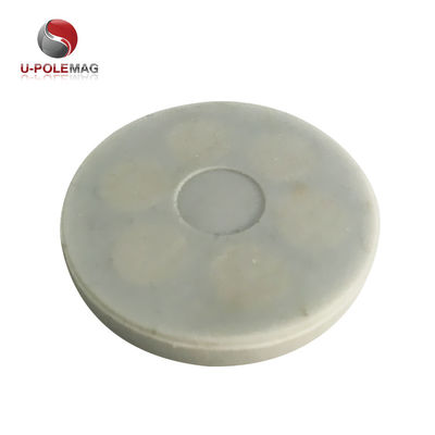 Rubber Coated N42 Neodymium Disc Magnet for Industrial Machinery Components and Parts