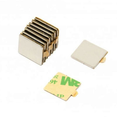 Cutting Service High Strength N52 NdFeB Magnet Block Neodymium Magnet with 3M Adhesive