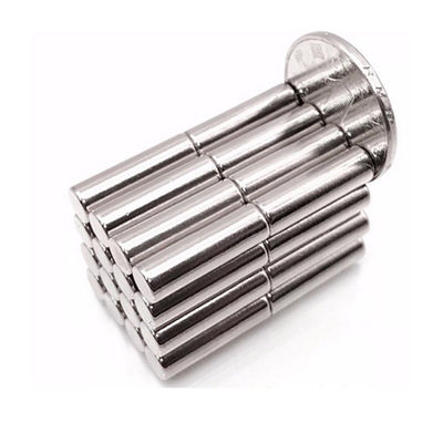 M8 Hole Cylindrical Neodymium Magnet Stainless Steel Rod for Composite Processing