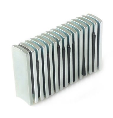 Customized Size Neodymium Permanent Magnet With Zn Coating Bulk