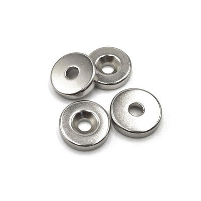 Permanent Rare Earth Neodymium Magnet with Countersunk Hole High Temperature Resistant