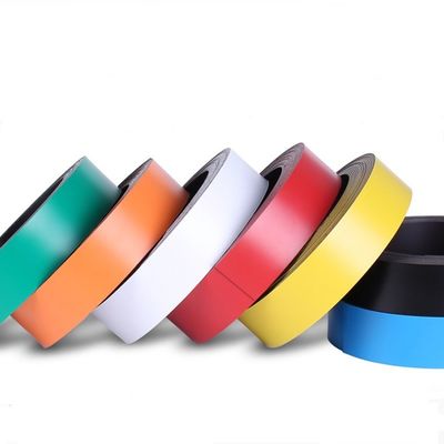 Rubber Magnet Tape Roll for Classroom Whiteboard Reminders and Scheduling Tolerance ±0.05mm